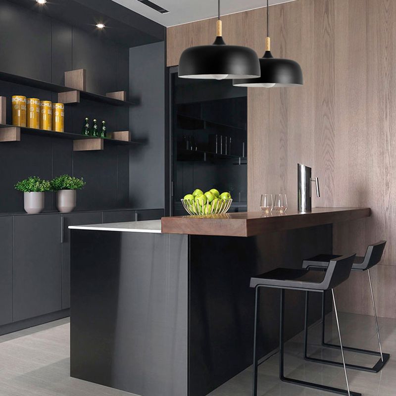 Arisha Modern Pendant Light Dome Macaron Dining Room - Neutral Decor