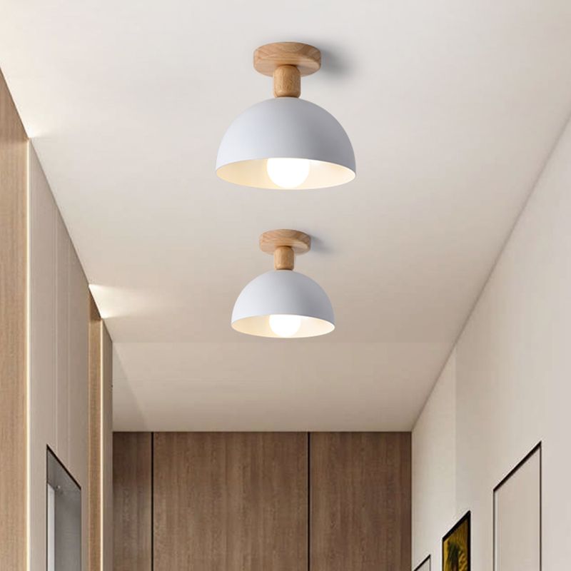 Muto Modern LED Ceiling Light Fixtures Wood/ Living Room - Neutral Decor