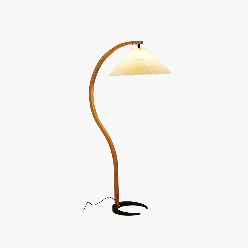 Ritta Floor Lamp Caprani Unique LED Wood Bedroom/Living Room - Neutral Decor