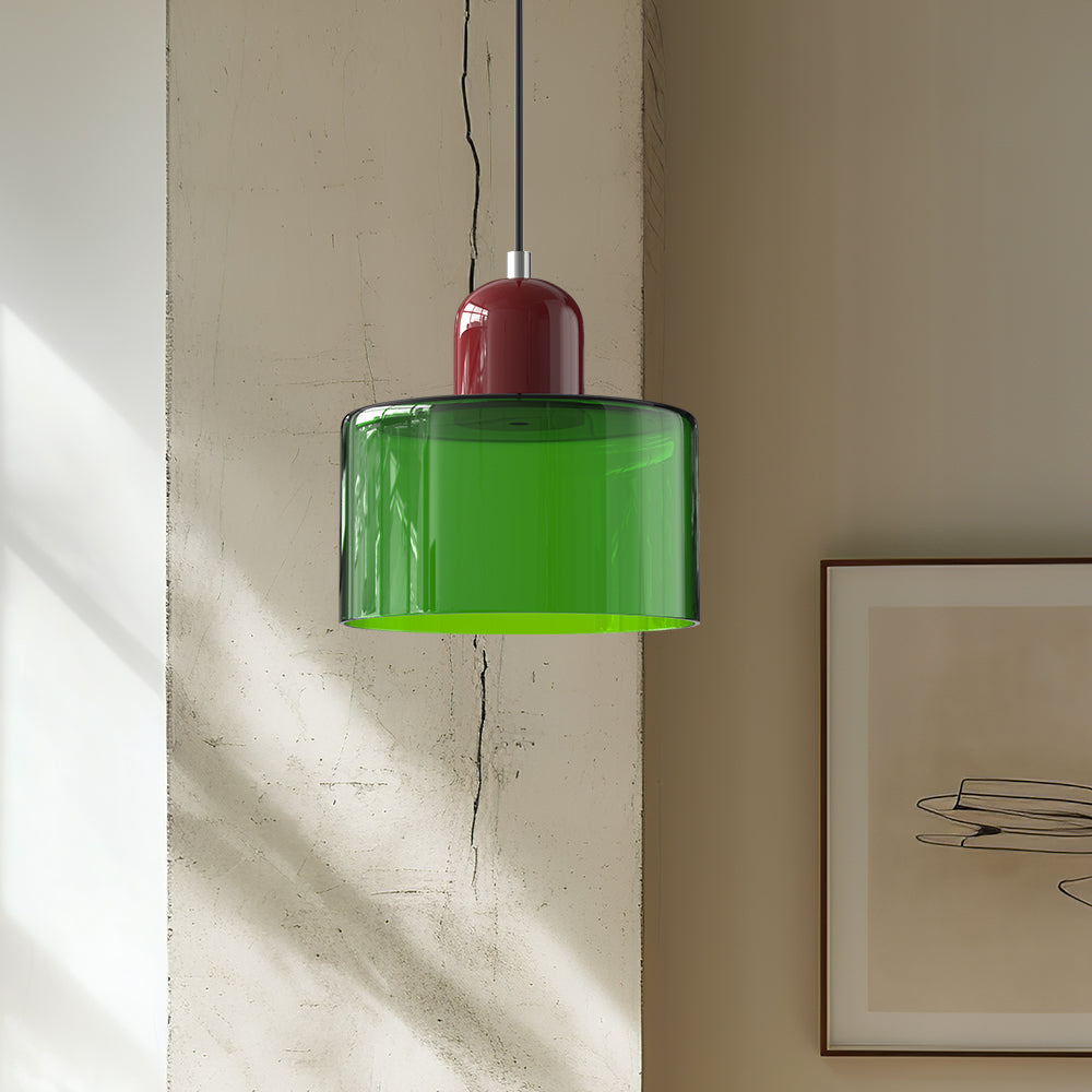Valentina Modern Glass Kitchen Island Pendant Light - Neutral Decor