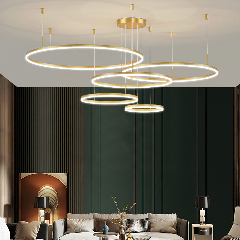 Arisha Modern Pendant Light Tir-Circle - Neutral Decor