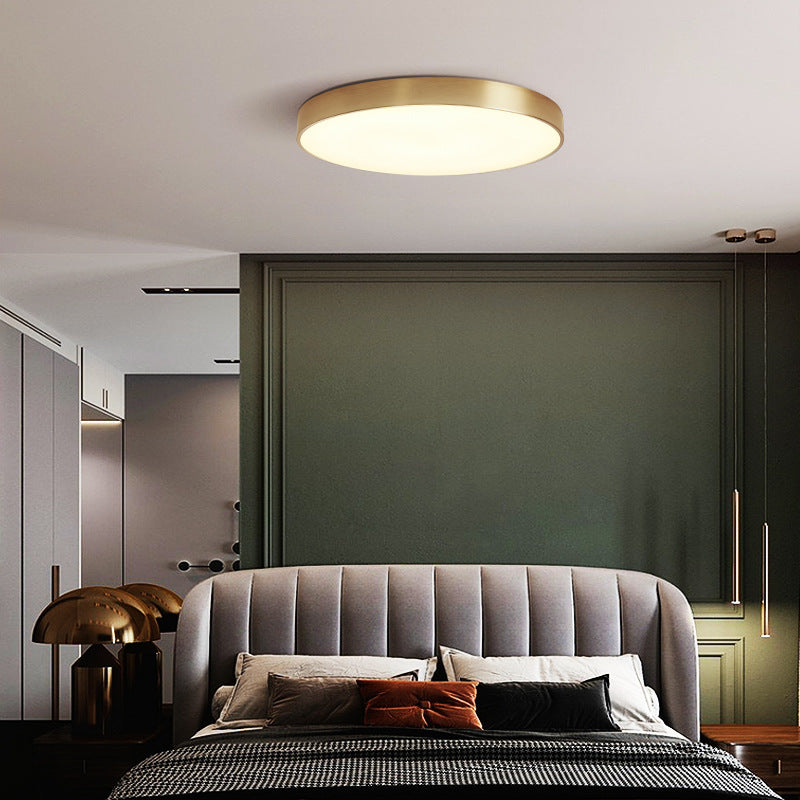 Arisha Nordic LED Round Flush Mount Ceiling Light &Acrylic - Neutral Decor