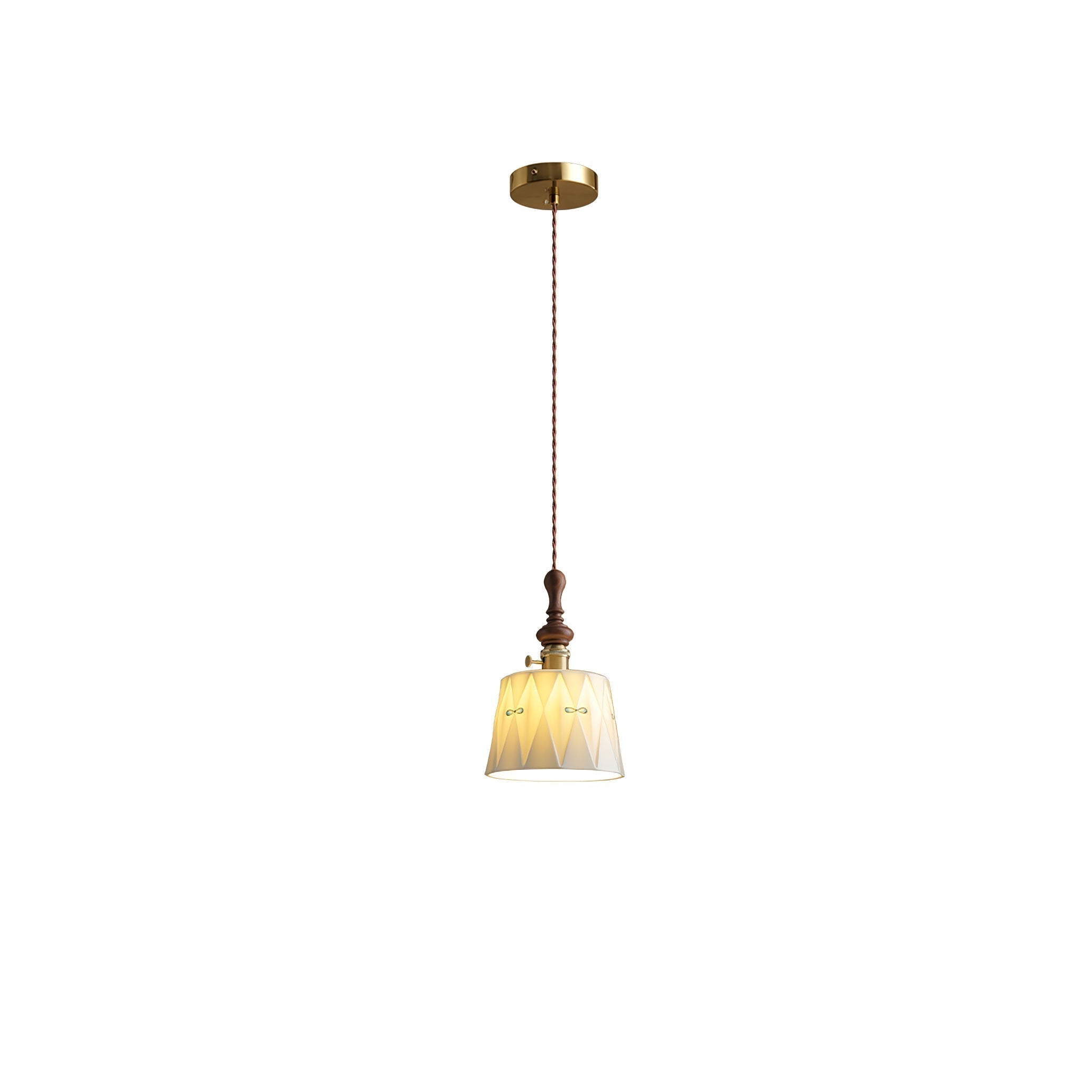 Ceraeyre Vintage Ceramic Pendant Light