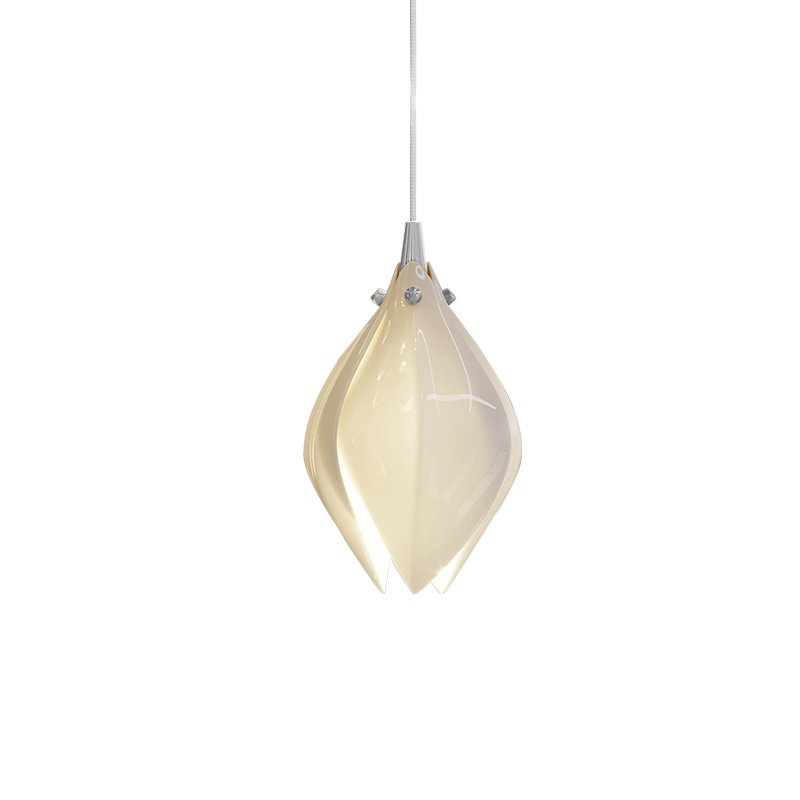 Tessa Pendant Lamp White Floral Ceramic