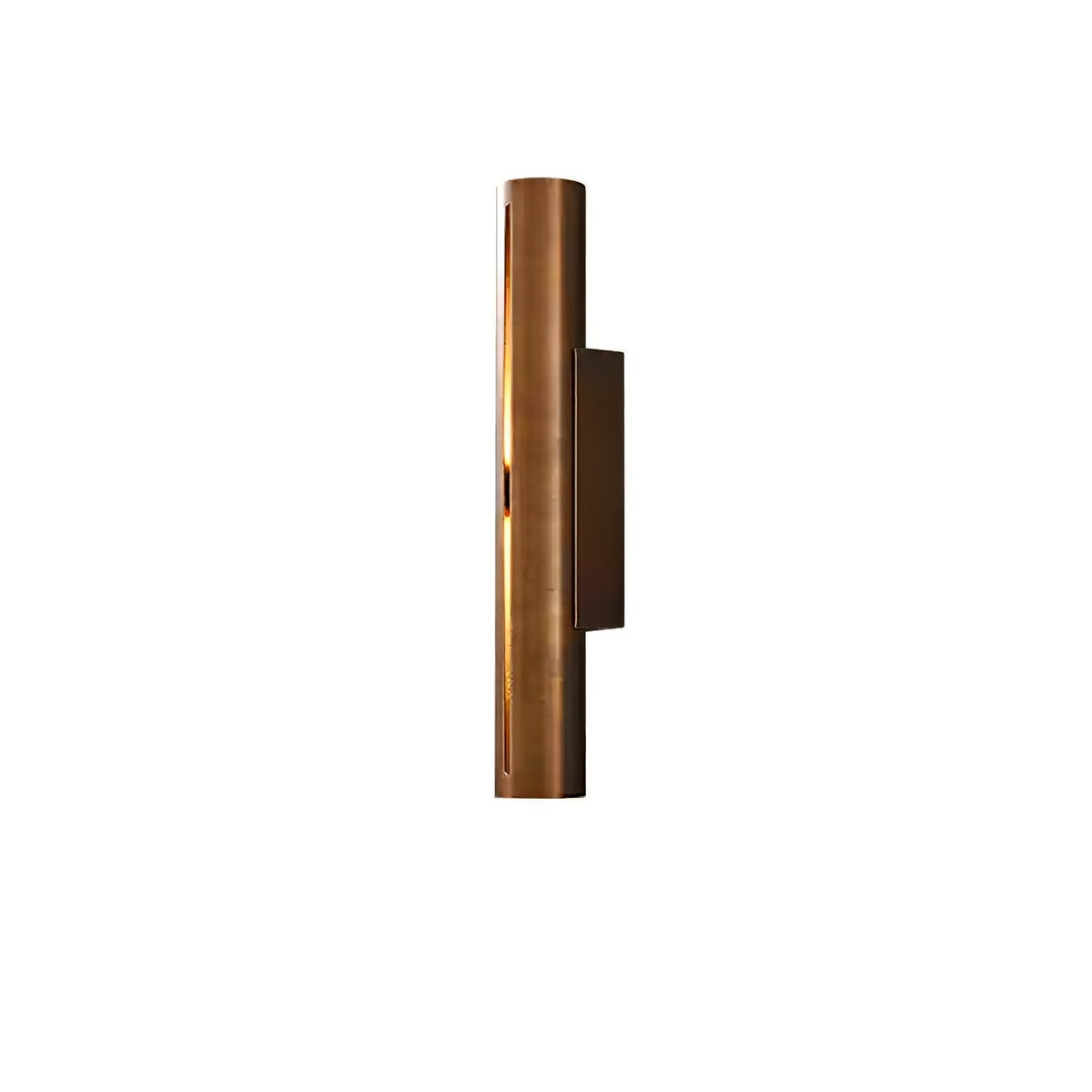 Avsilara Modern Minimalist Cylinder Brass Wall Light