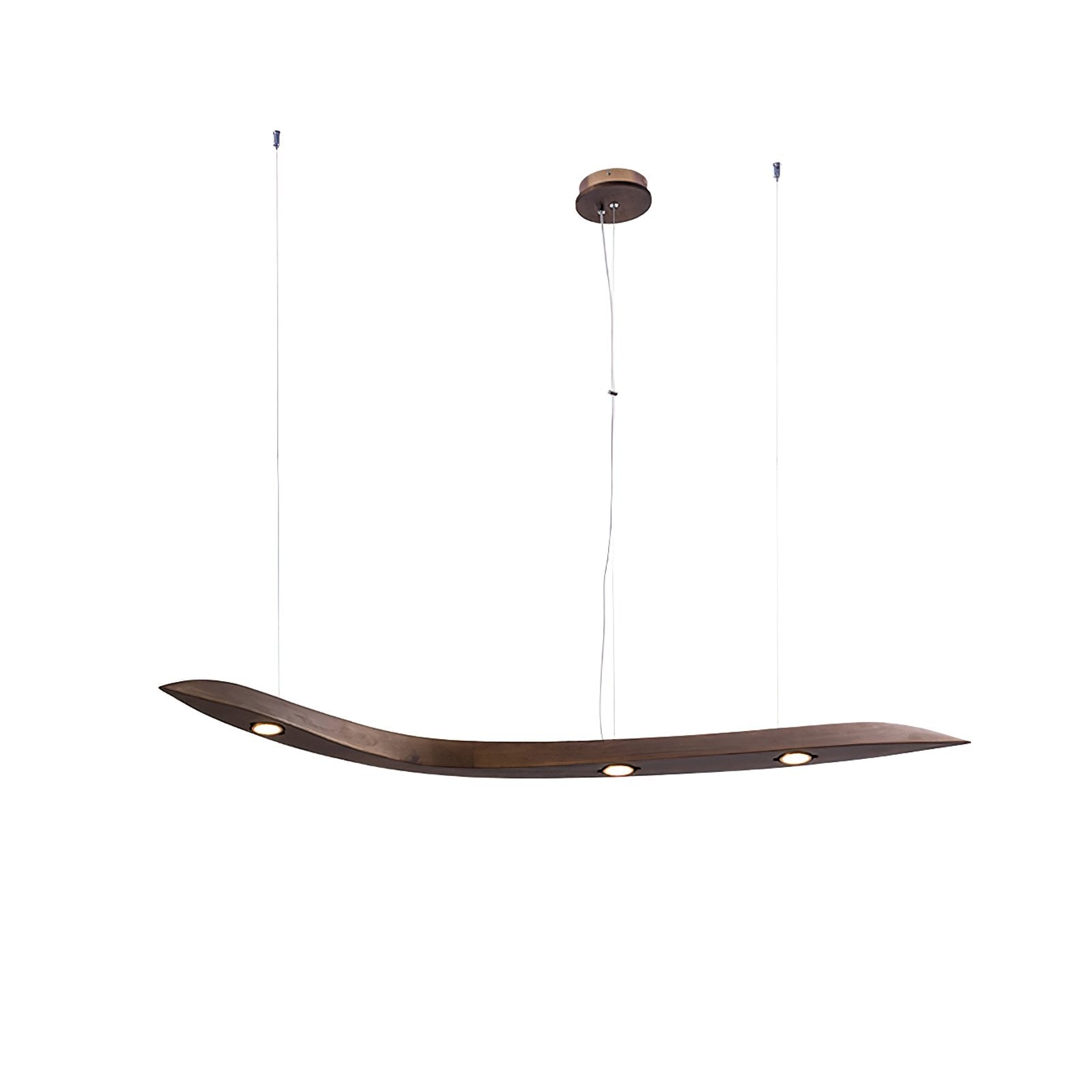 Queral Flow Minimalist Wood Pendant Lamp