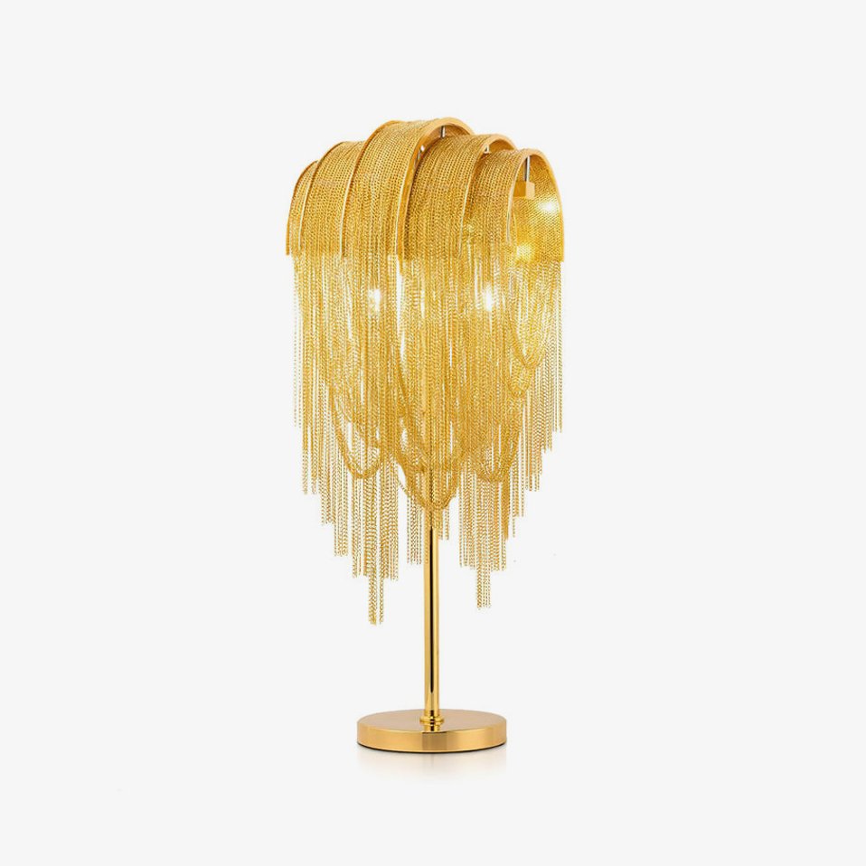 Hune Steel Artistic Table Lamp