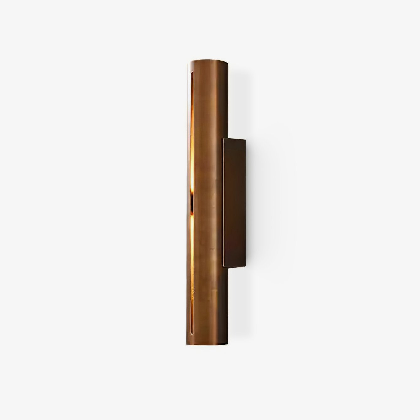 Avsilara Modern Minimalist Cylinder Brass Wall Light