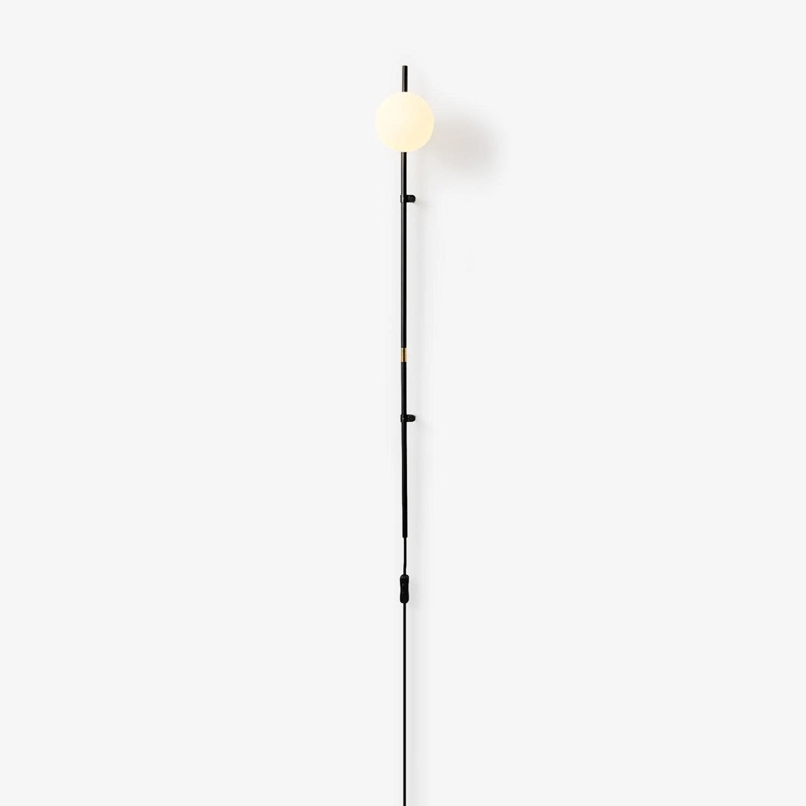 Curaeion Modern Minimalist Plug In Glass Wall Lamp