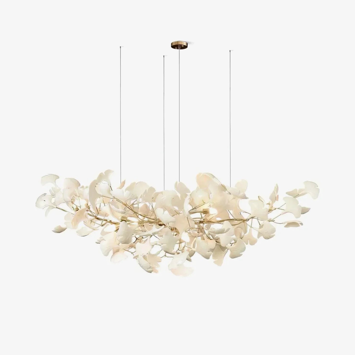 Olivia Luxury Chandelier Ceramics Living Room U Arc Shape - Neutral Decor