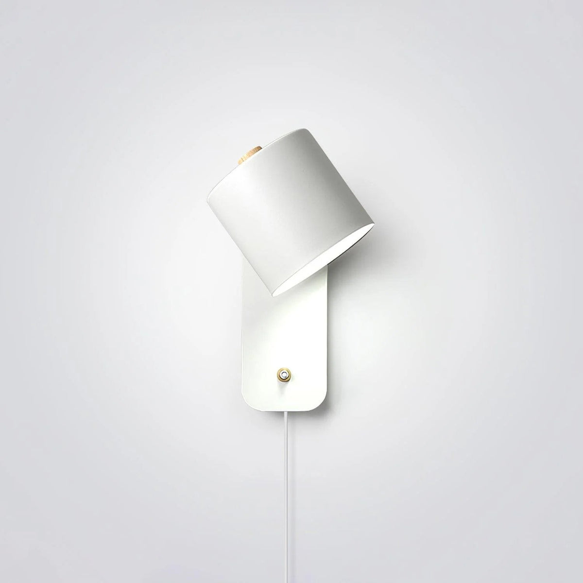 Ravenford Rotatable Cylinder Plug In Indoor Wall Light