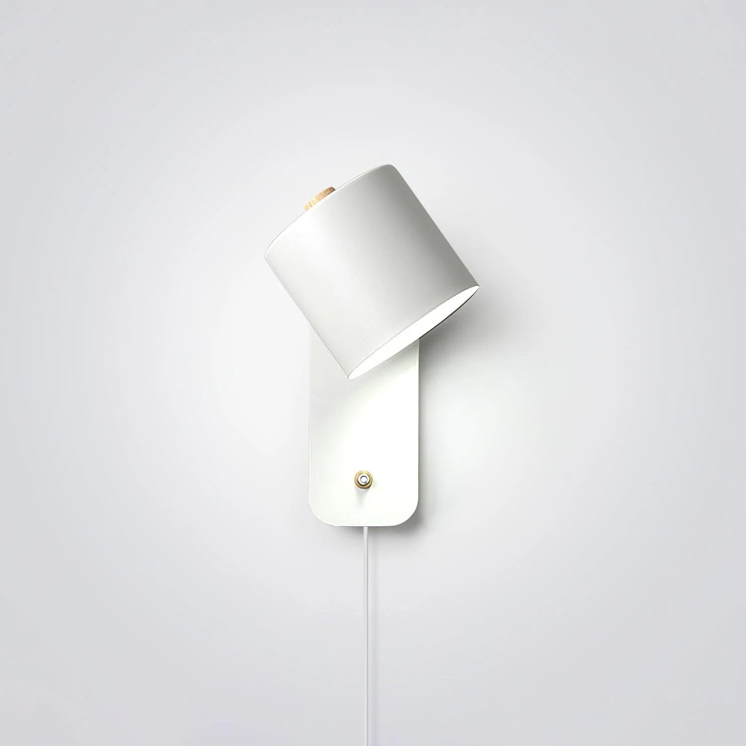 Ravenford Rotatable Cylinder Plug In Indoor Wall Light
