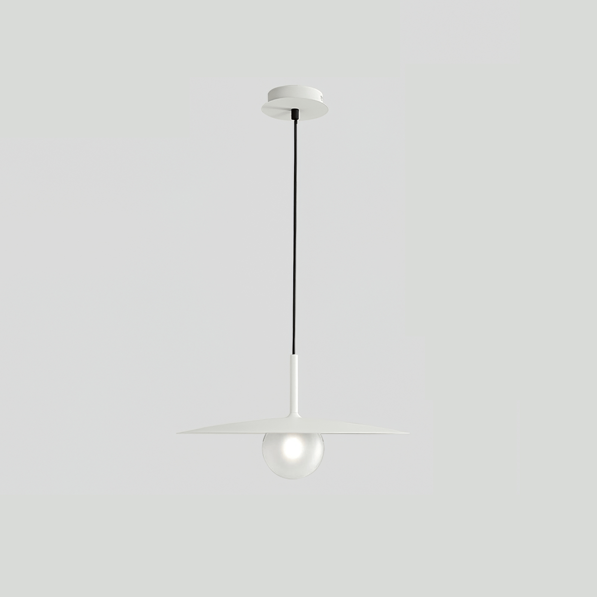 Norerise Pendant Lamp Plate Shade for Living Room