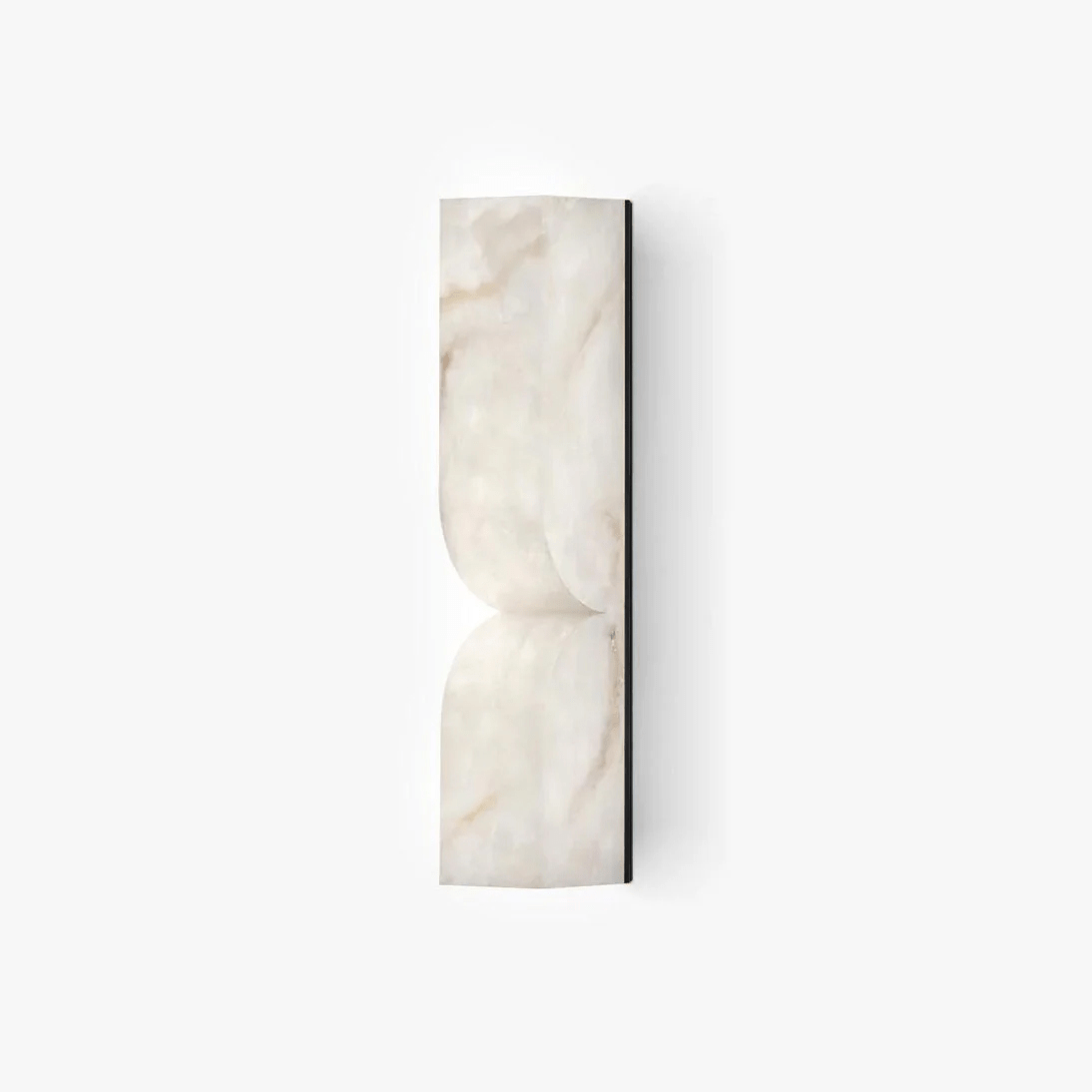 Lena Alabaster Rectangular Plug Wall Lamp