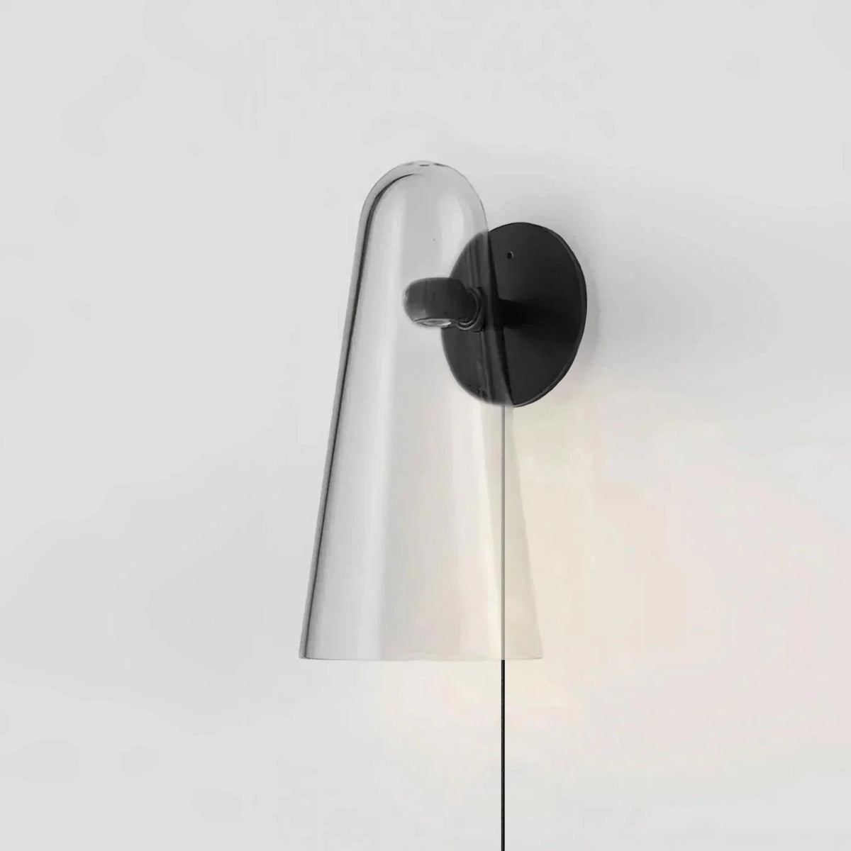 Velivira Conical Glass Wall Light