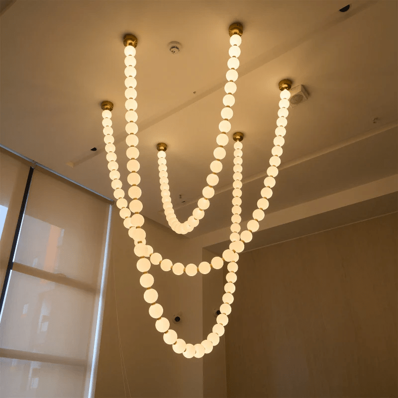 Kanell Brass Sputnik Chandelier