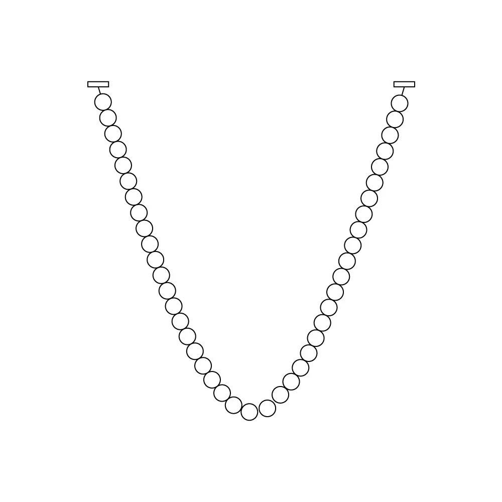 Emelir Pearl Necklace Balls Glass Chandelier