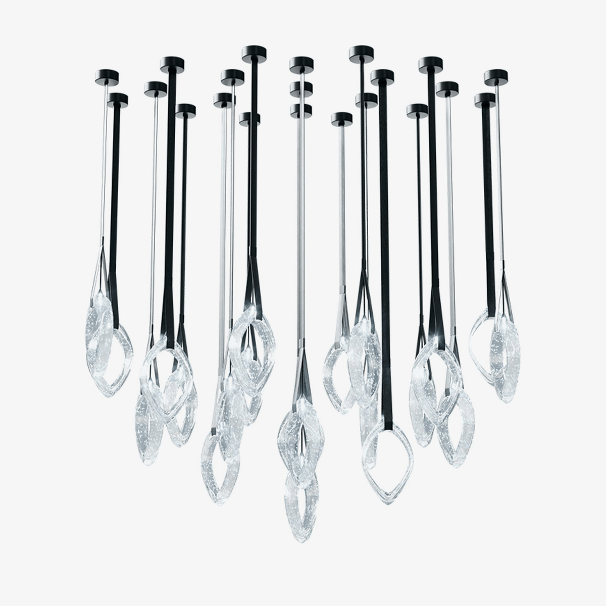 Ivvyne Modern Glass Chandelier