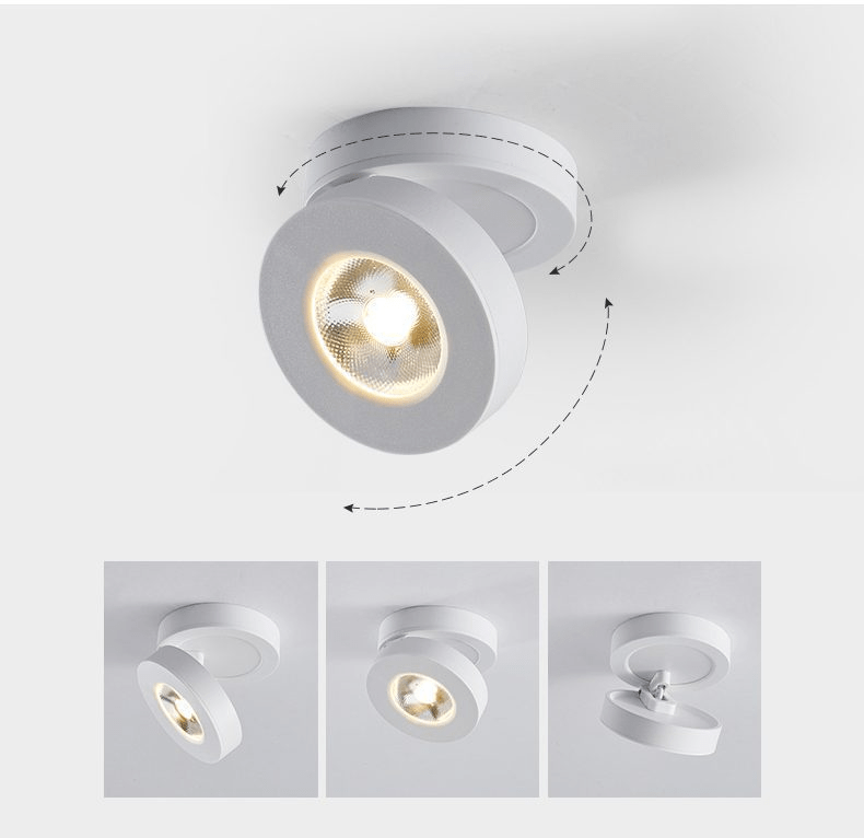 Laurent LED Downlight Round Rotating Adjustable