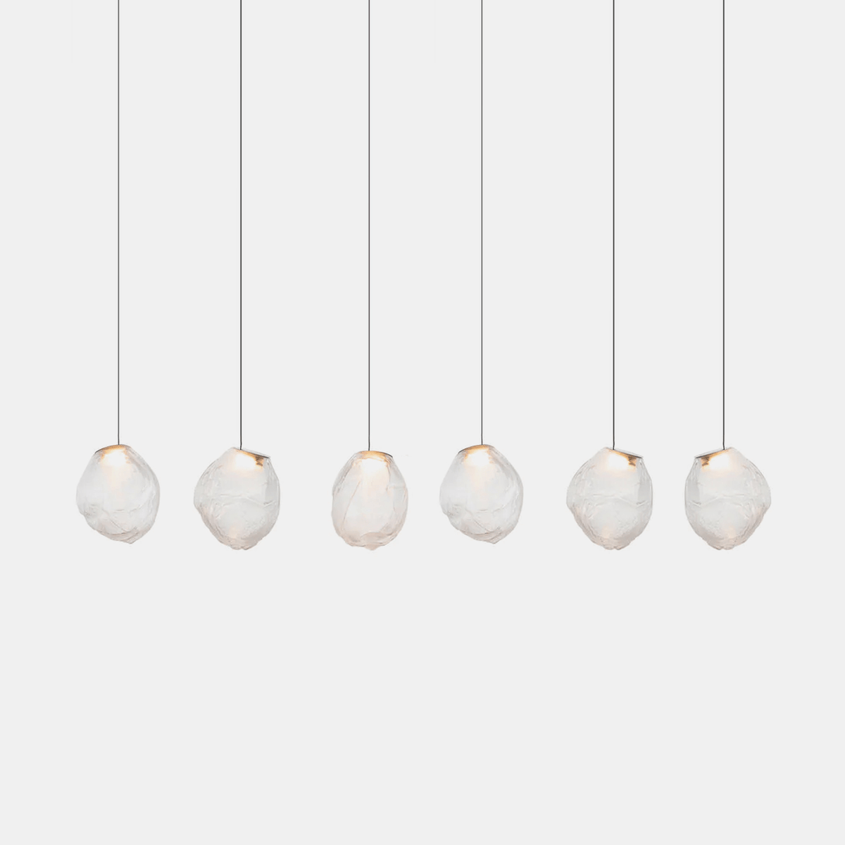 Celenelle Liquid Glass Stone Pendant Light