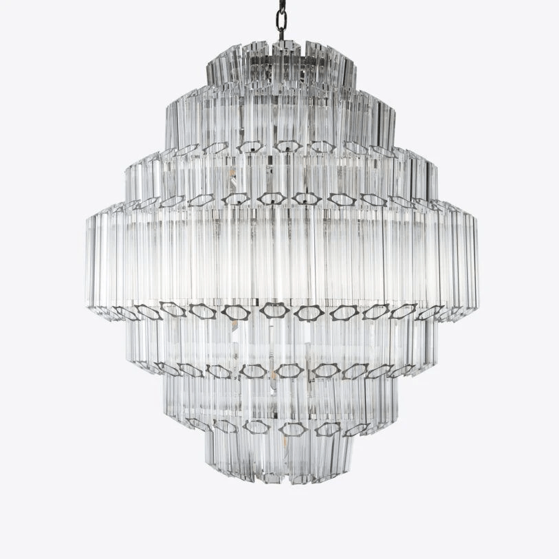 Pinewell Clear Grande Palermo Chandelier