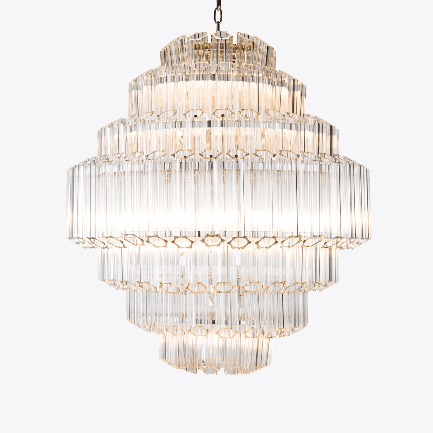 Pinewell Clear Grande Palermo Chandelier