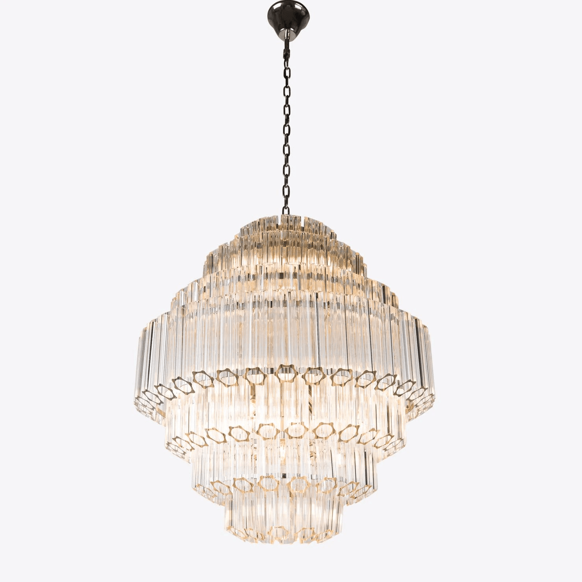 Pinewell Clear Grande Palermo Chandelier
