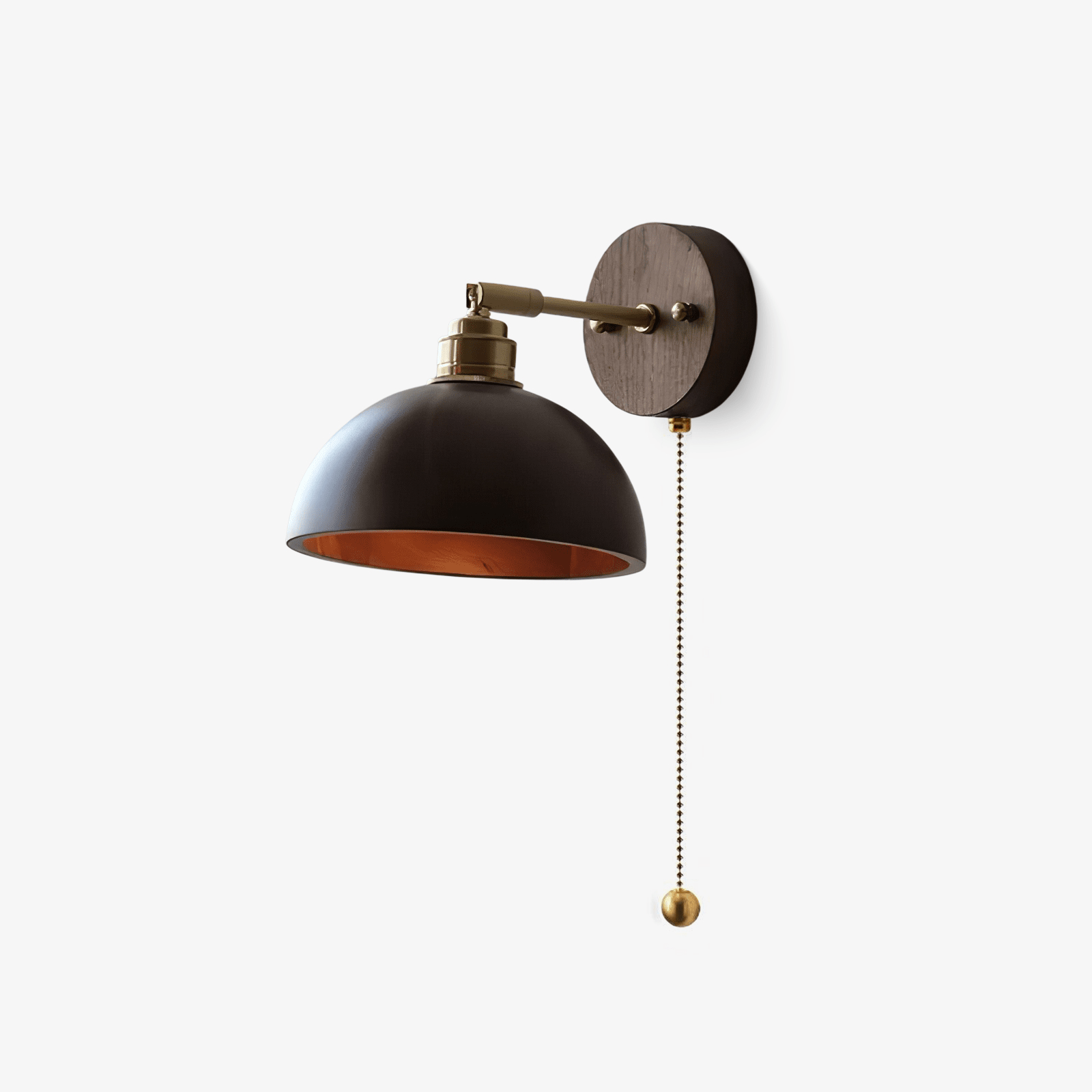 Arsole Traditional Elegance Pull Brass Wall Lamp