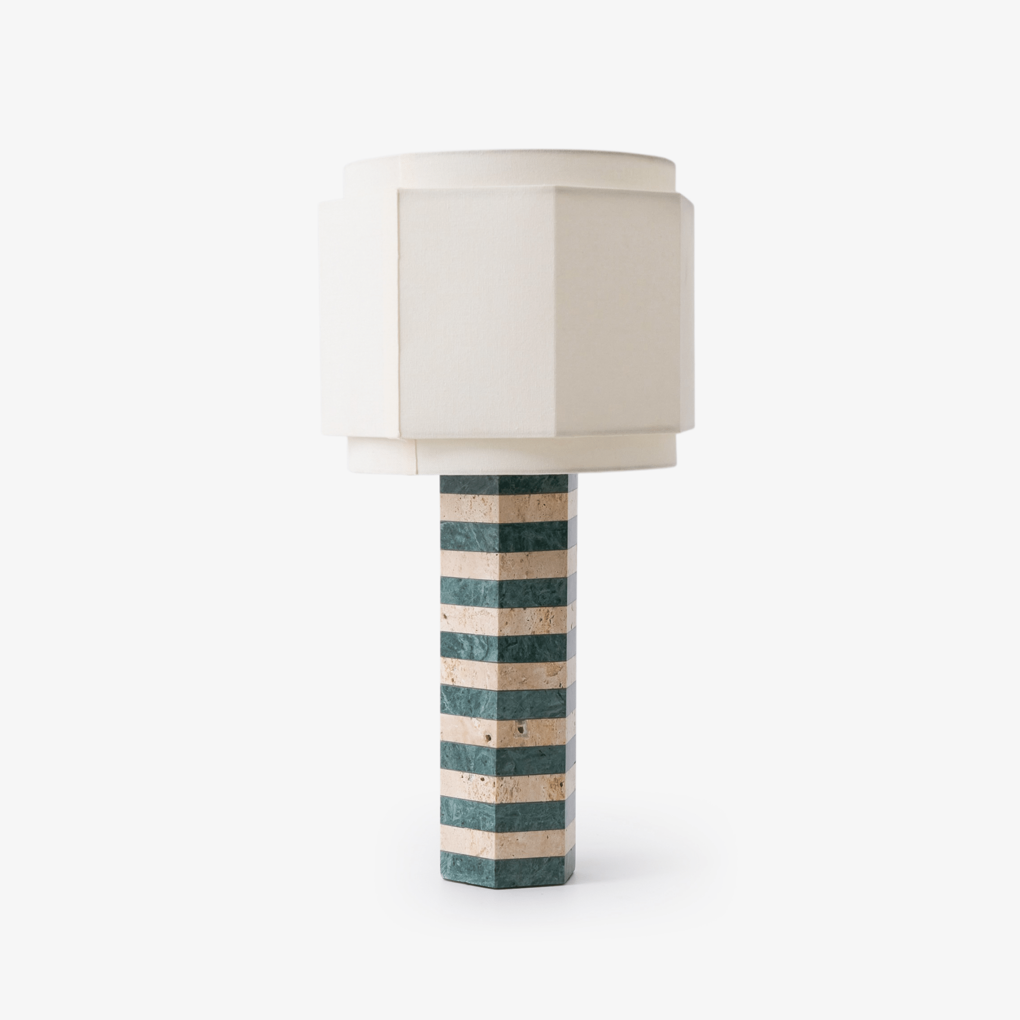Stripes Fabric Table Lamp