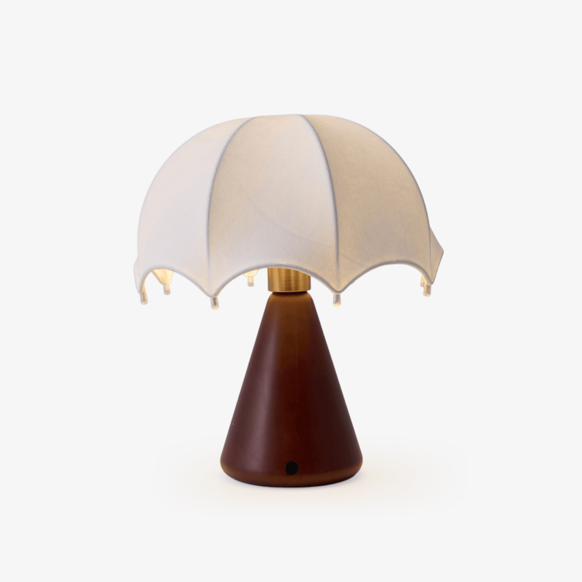 Parasol Wooden Table Lamp