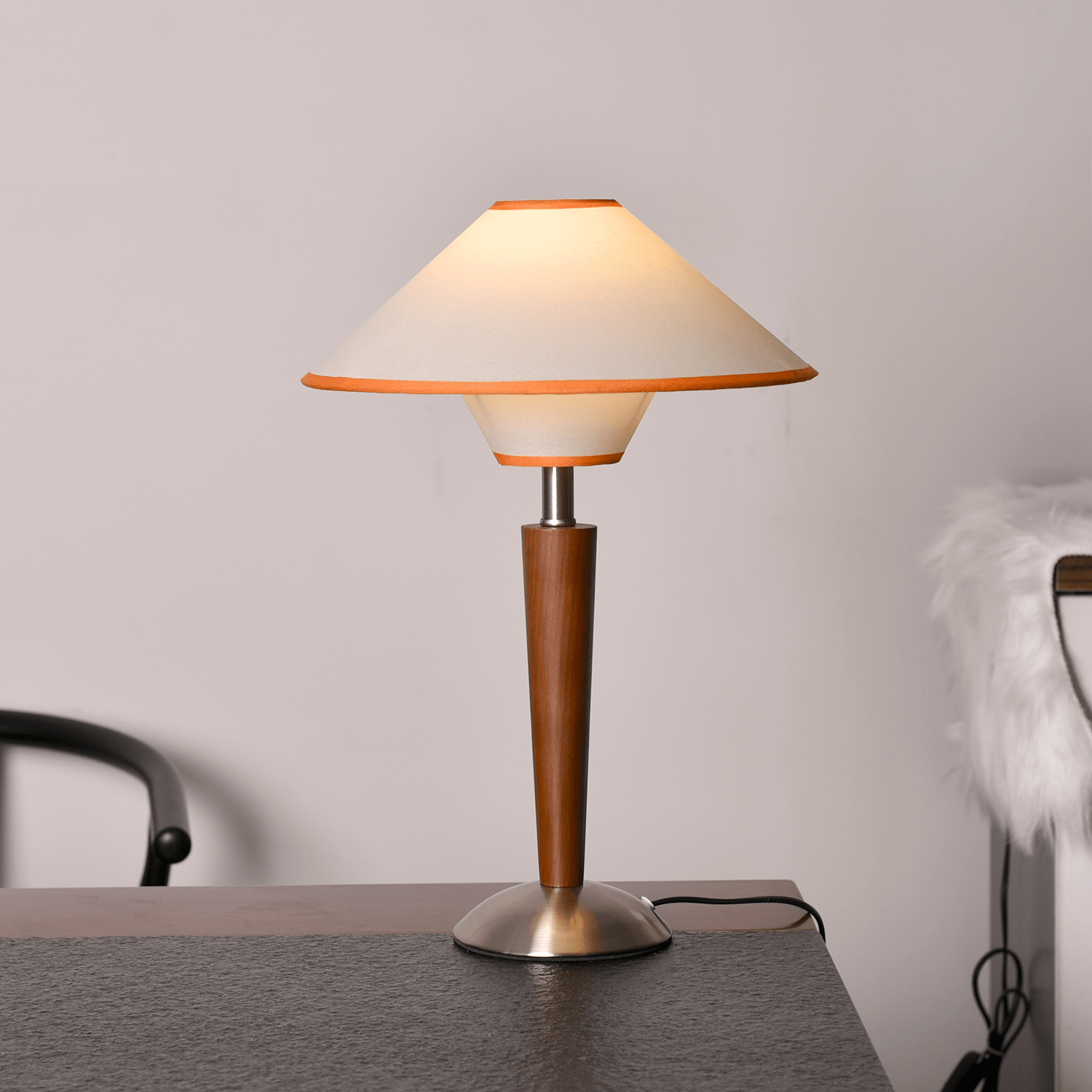 Aureridge Wood Table Lamp
