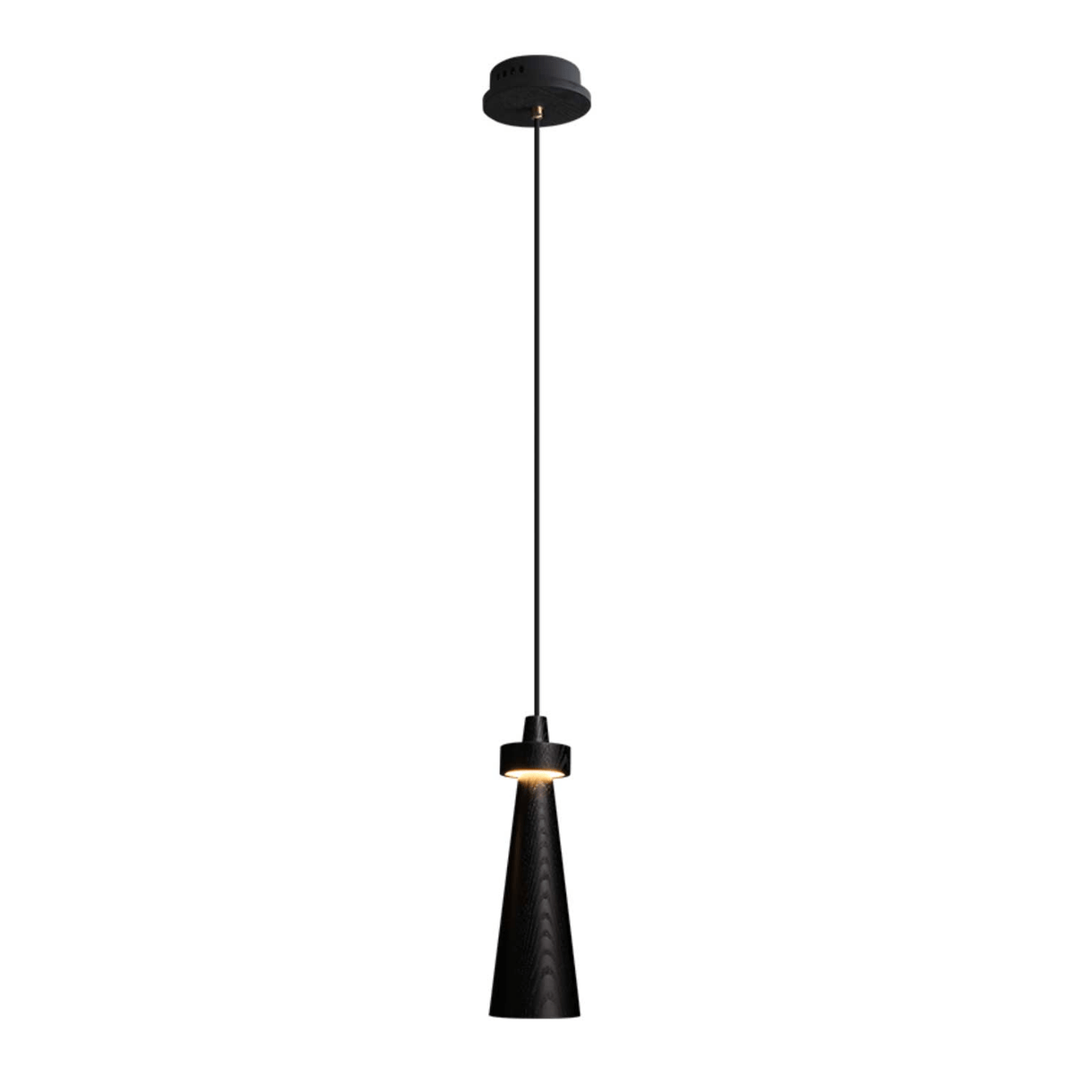 Tesno Minimalist Wood Pendant Light