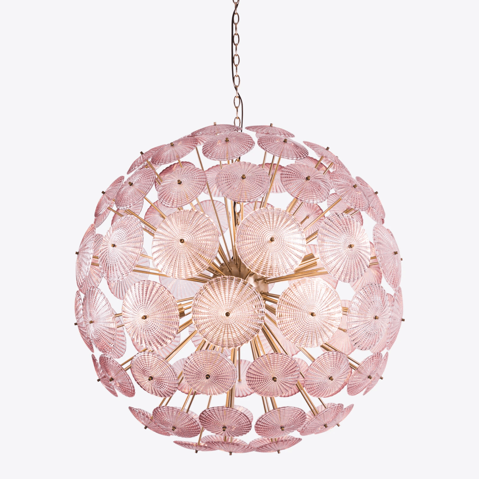 Celararia Chandelier Sputnik Dandelion Burst Glass