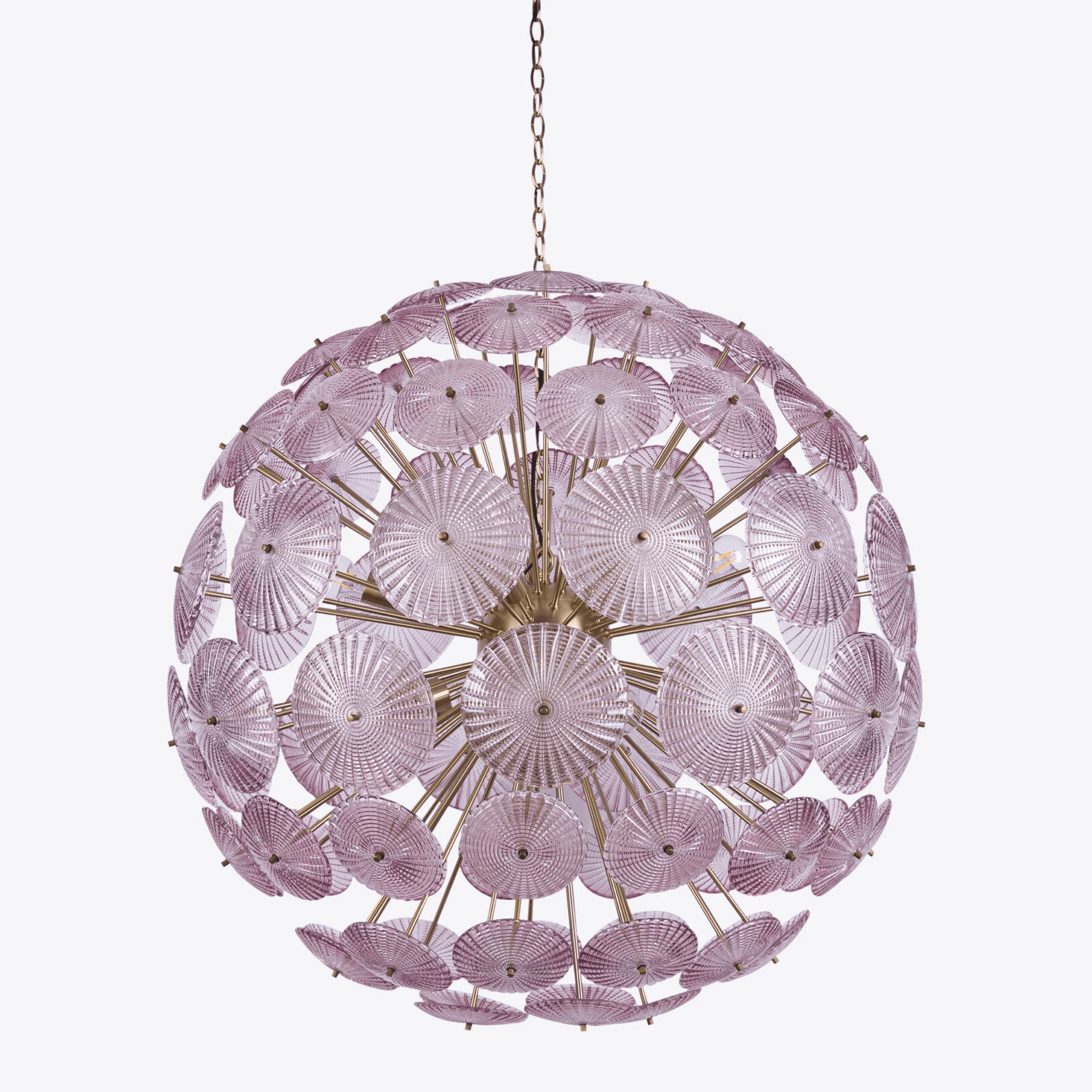 Celararia Chandelier Sputnik Dandelion Burst Glass