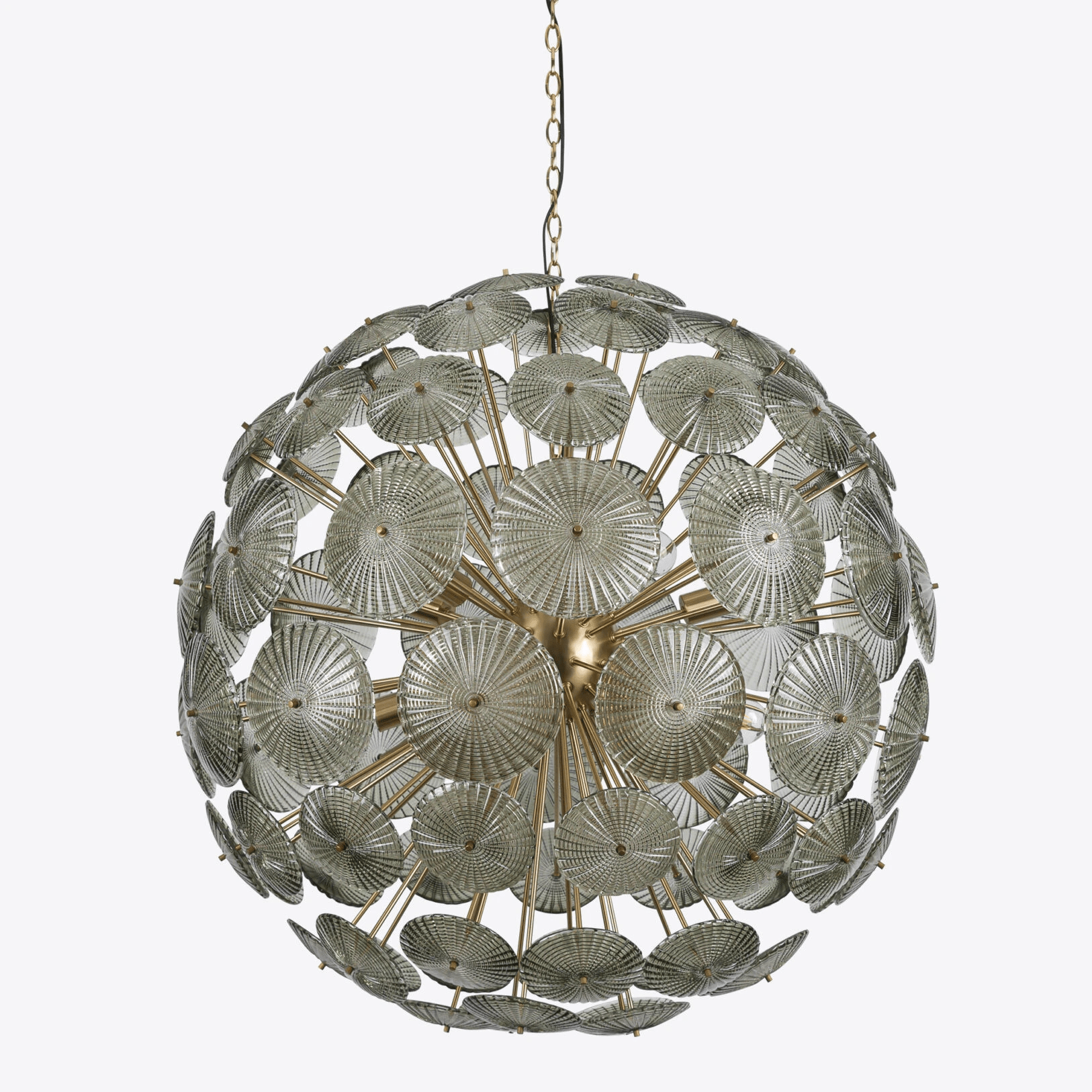 Celararia Chandelier Sputnik Dandelion Burst Glass