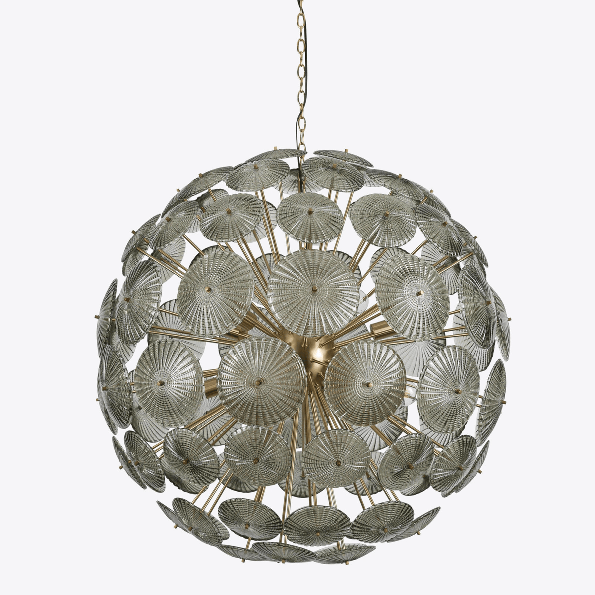 Celararia Chandelier Sputnik Dandelion Burst Glass