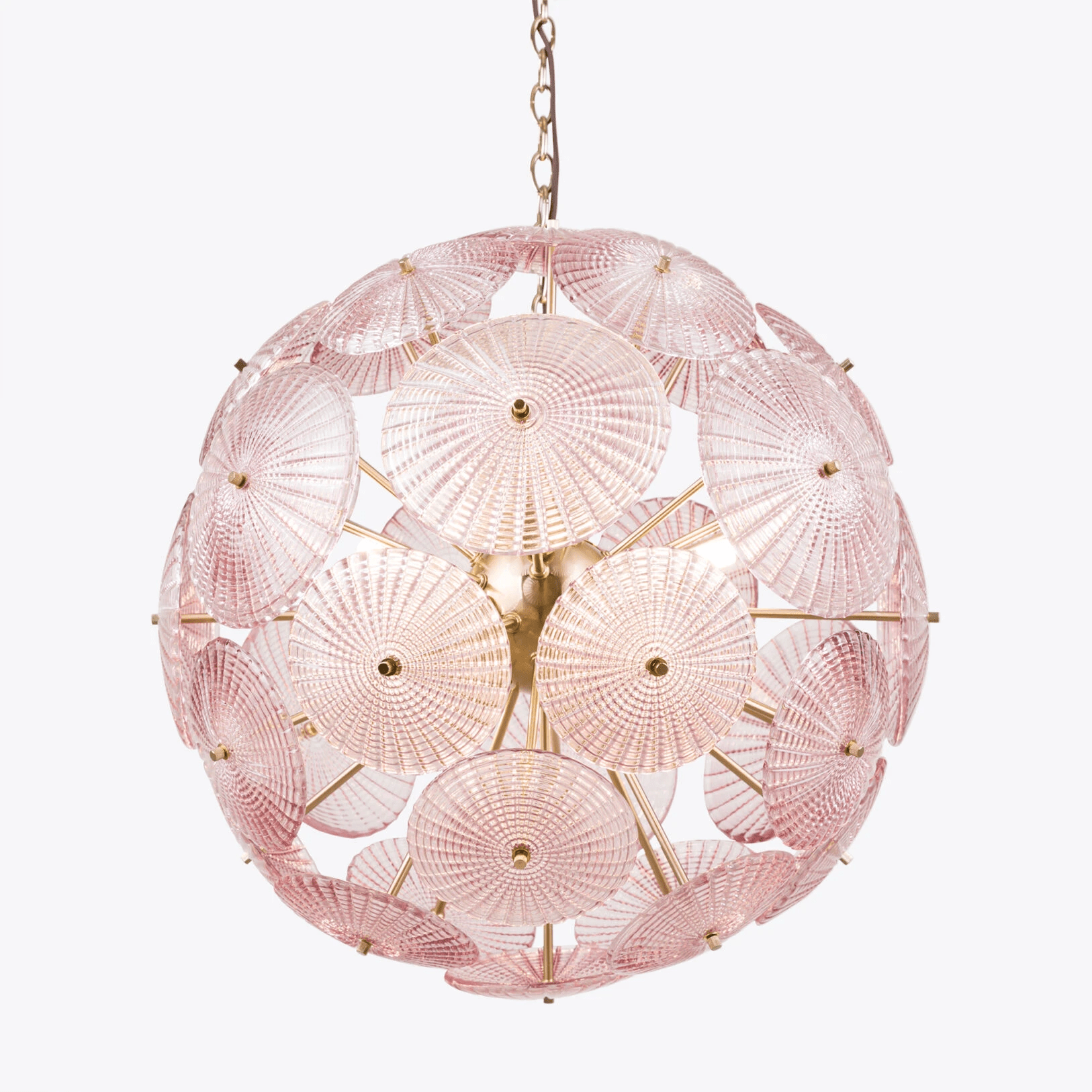 Celararia Chandelier Sputnik Dandelion Burst Glass