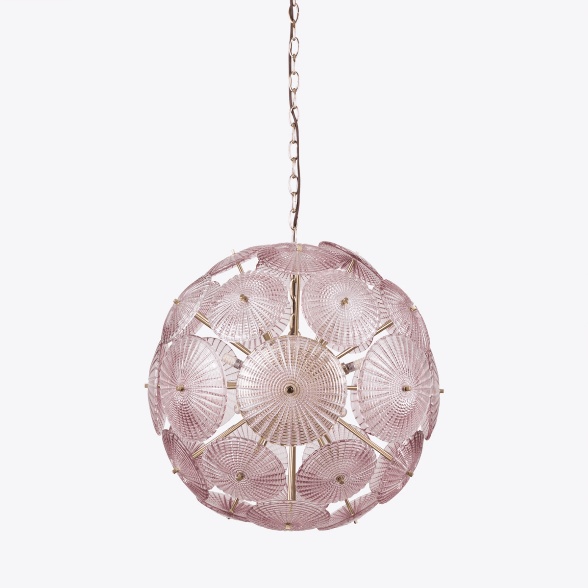 Celararia Chandelier Sputnik Dandelion Burst Glass