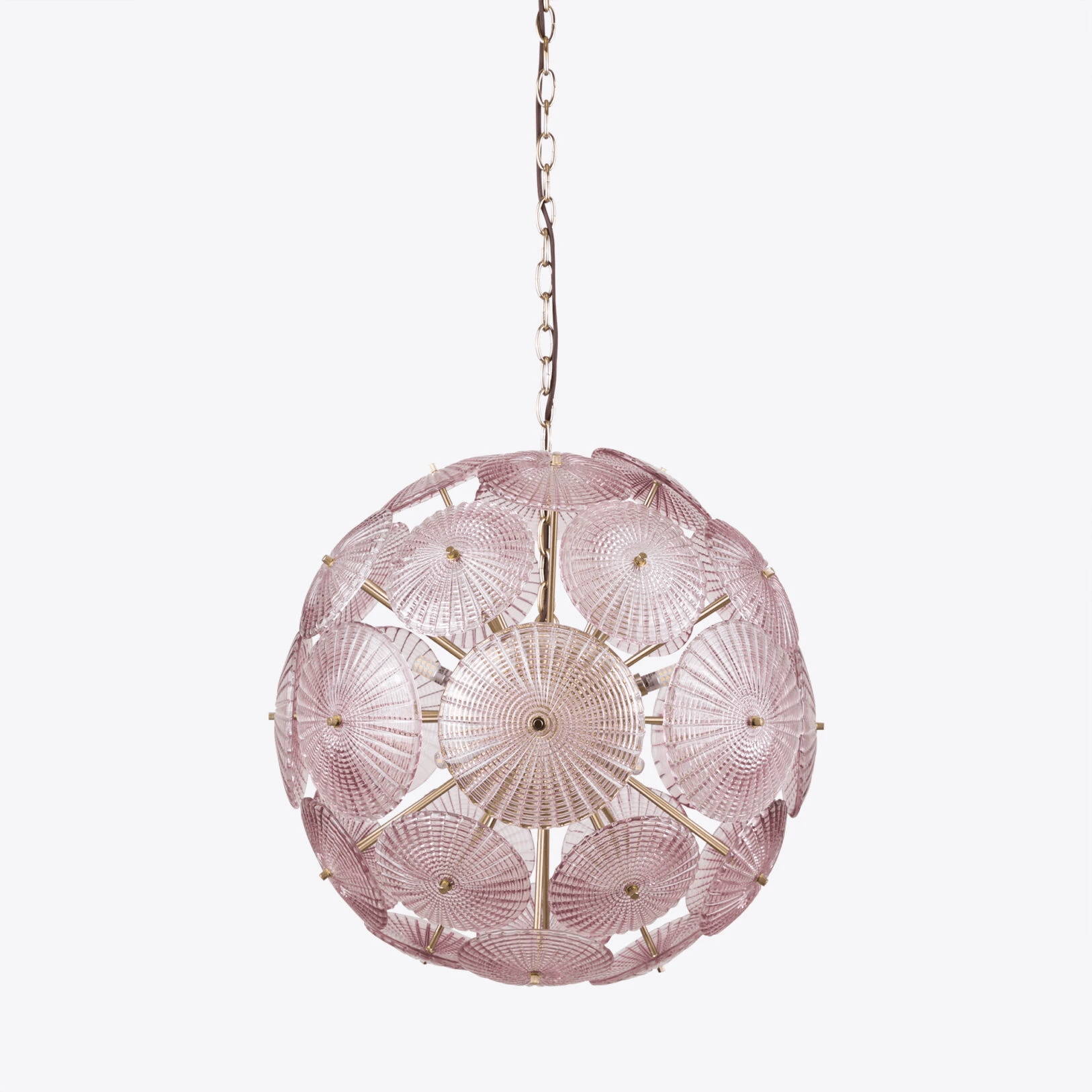 Celararia Chandelier Sputnik Dandelion Burst Glass