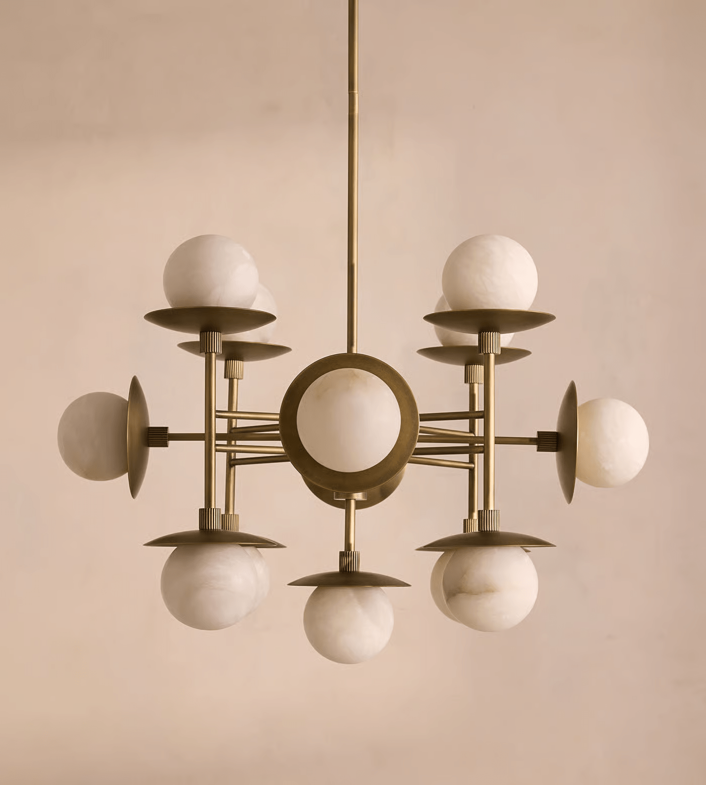 Oshayra Sputnik Alabaster Chandelier