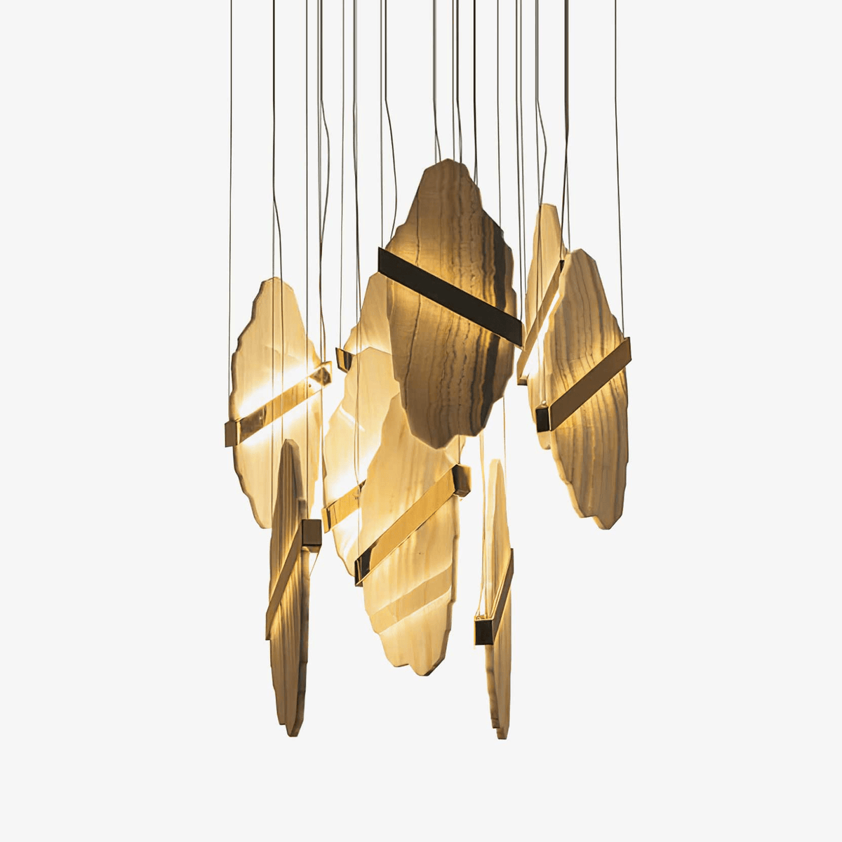 Ollorus Irregular Alabaster Chandelier