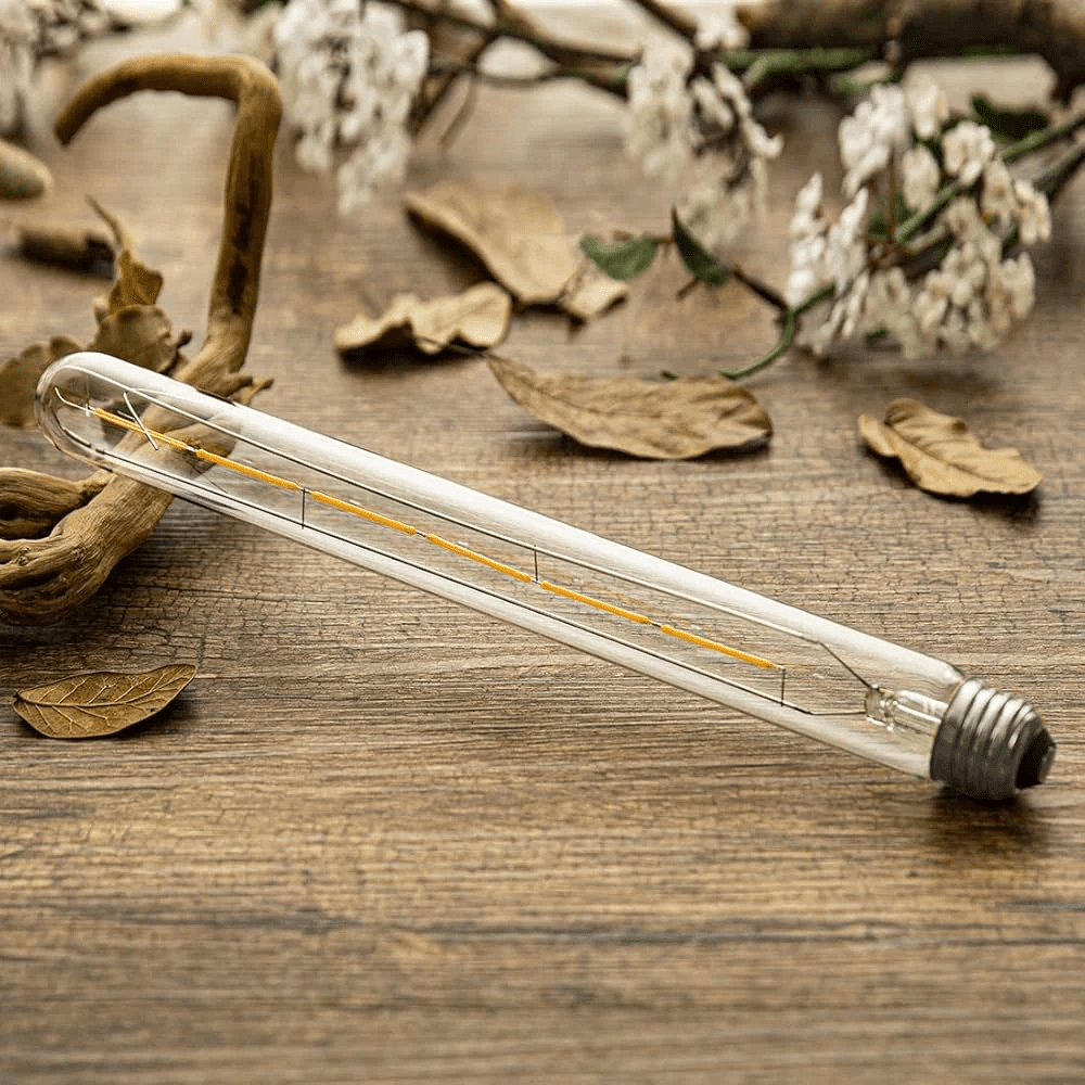 Luno Tubular LED Filament Bulb E14 E27 - Neutral Decor