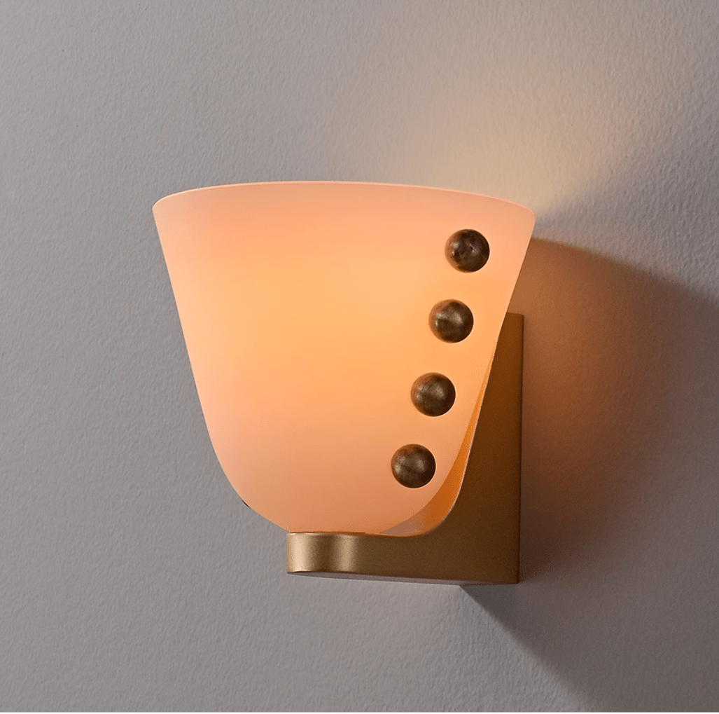 Dominic Minimalist Glass Wall Lamp