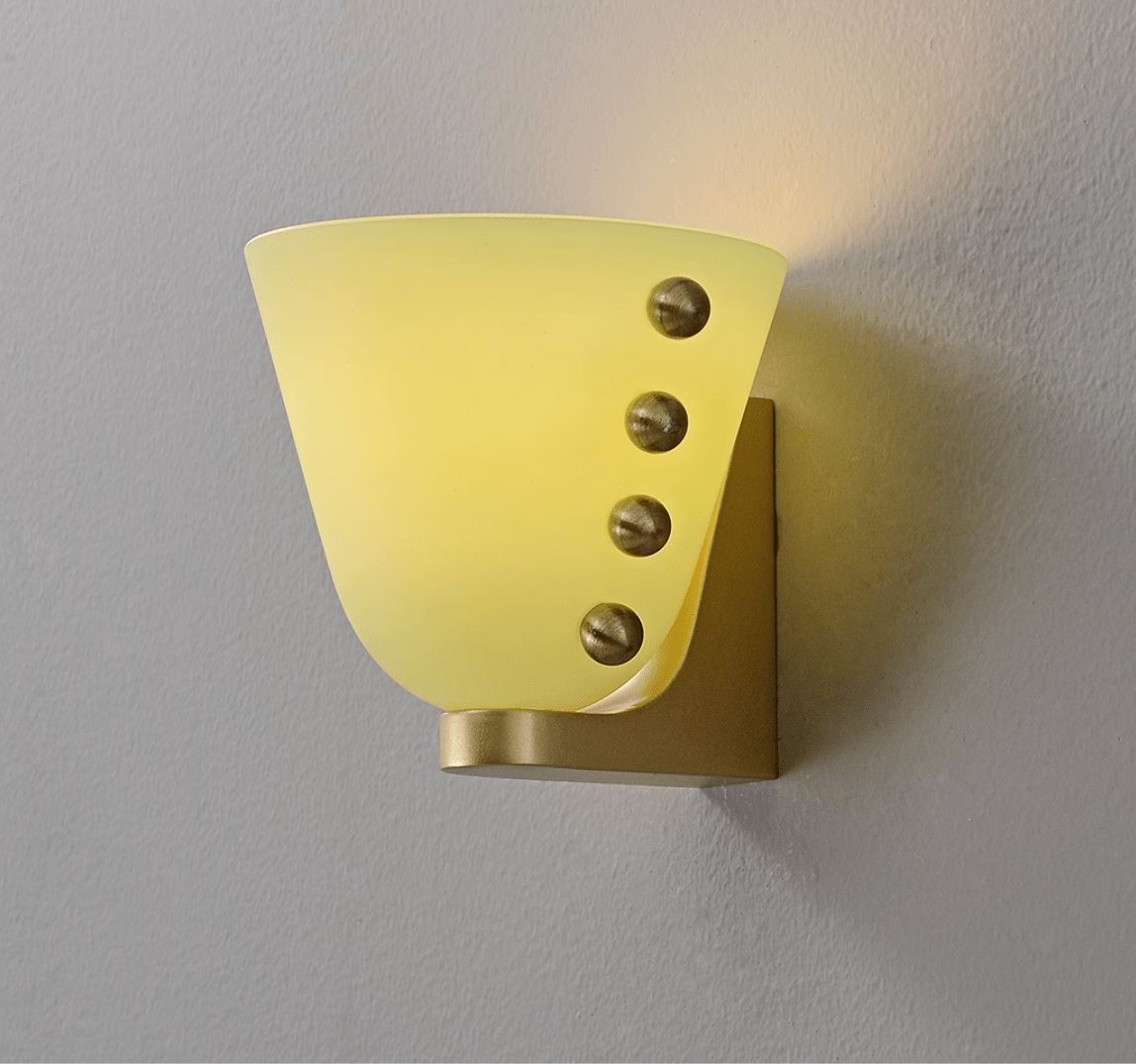 Dominic Minimalist Glass Wall Lamp