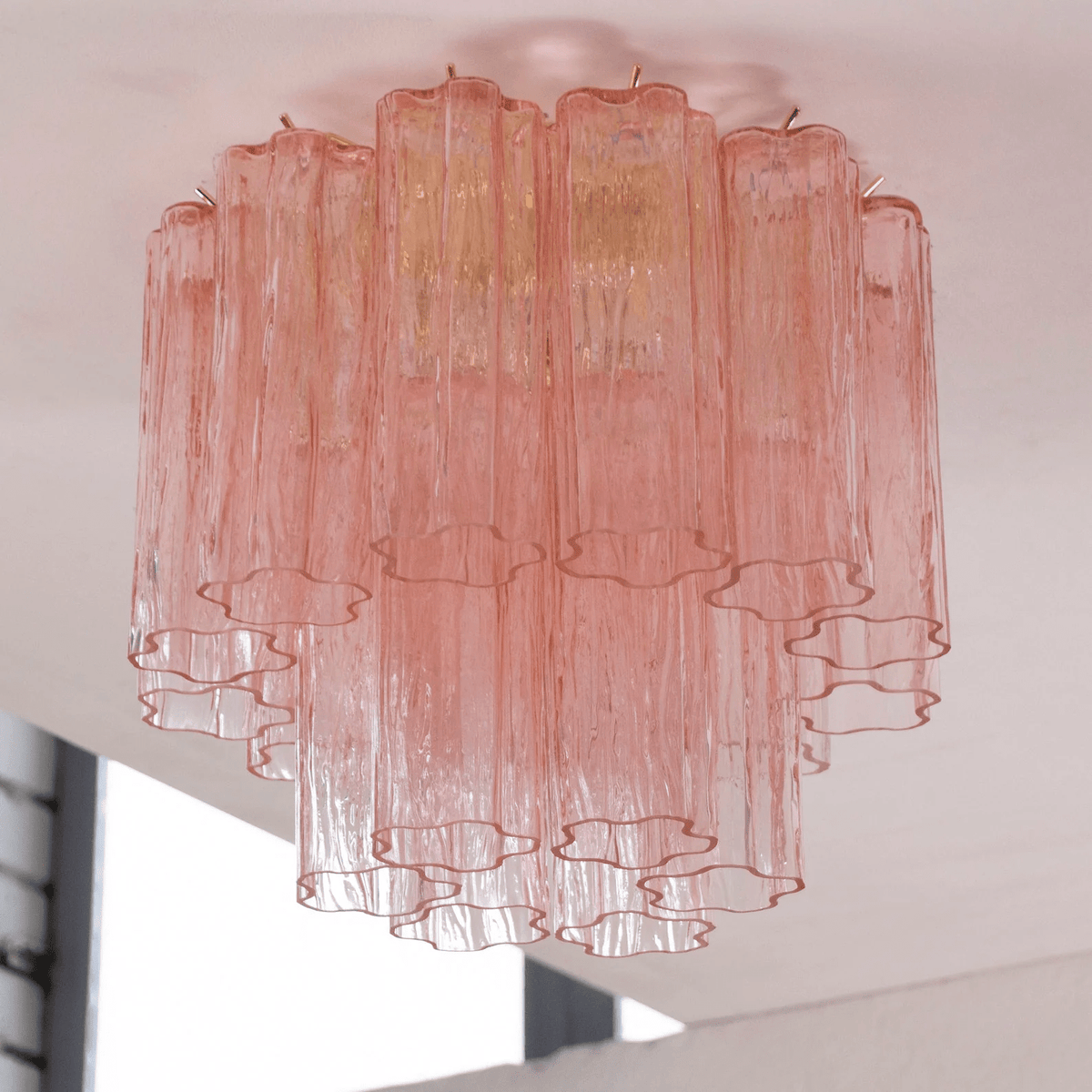 Orinwood Murano Tubes Flush Mount Ceiling Light
