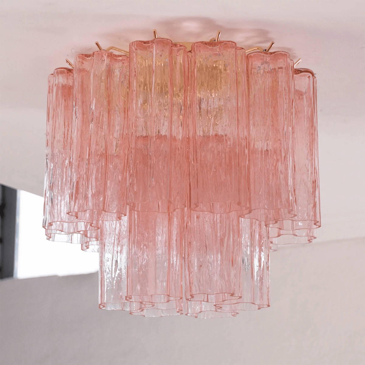 Orinwood Murano Tubes Flush Mount Ceiling Light