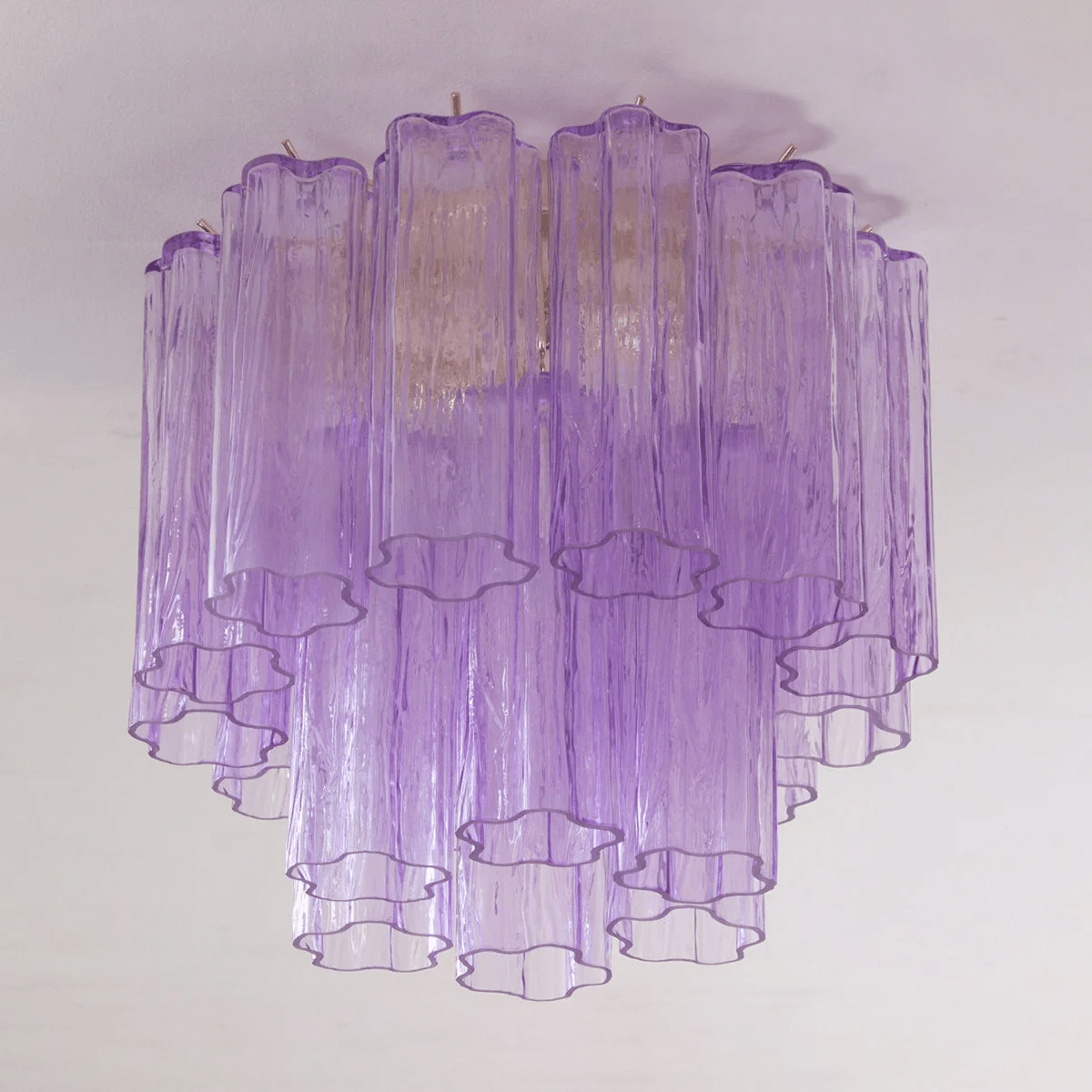 Orinwood Murano Tubes Flush Mount Ceiling Light