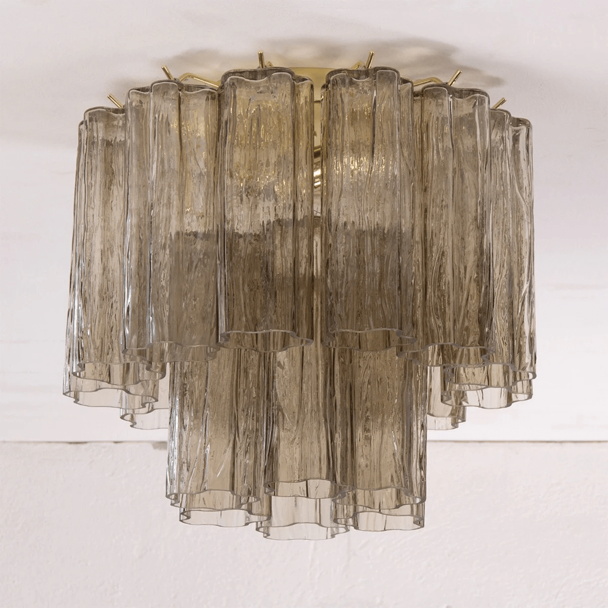 Orinwood Murano Tubes Flush Mount Ceiling Light