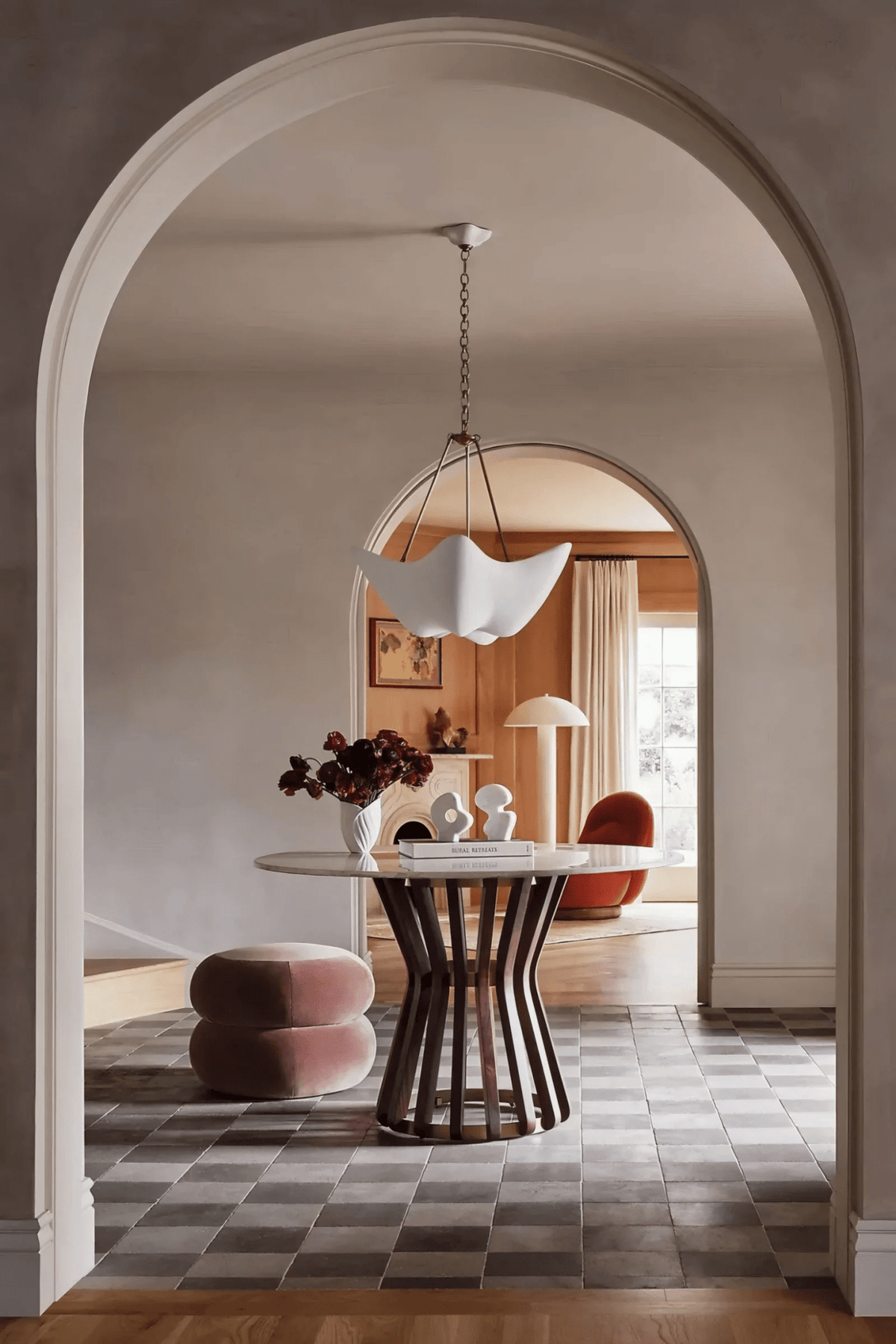Ciroira Modern Plaster Chandelier