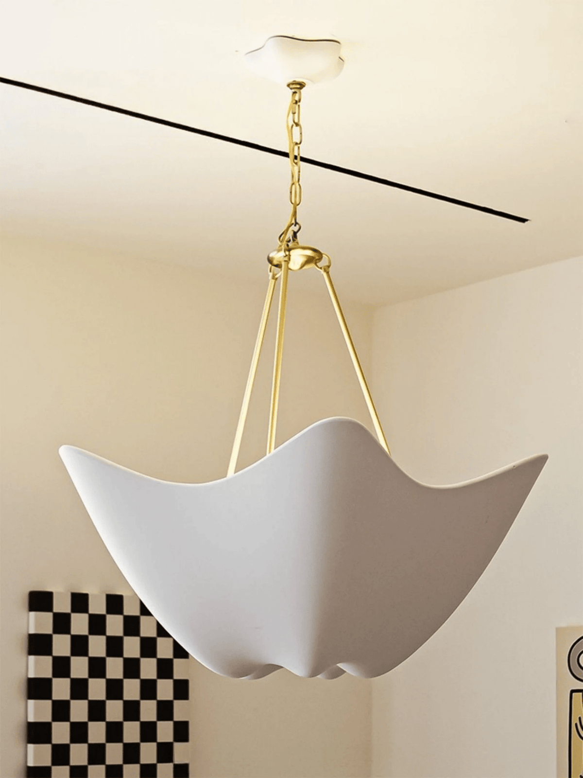 Ciroira Modern Plaster Chandelier